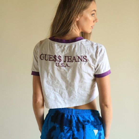 GUE$$ X ASAP Rocky Crop Tee - Picture 3 of 3